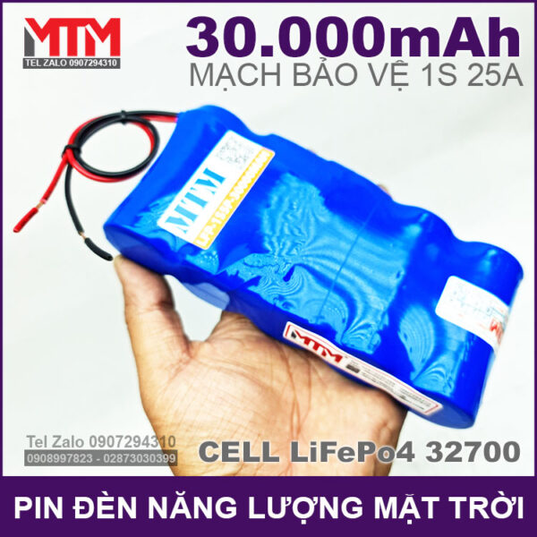 Pin đèn năng lượng mặt trời 3.2V 30Ah MTM 5