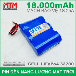 Pin đèn năng lượng mặt trời 3.2V 18Ah MTM 14