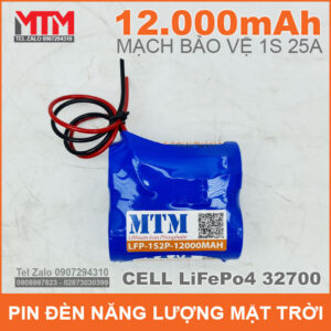 Pin đèn năng lượng mặt trời 3.2V 12Ah MTM 15