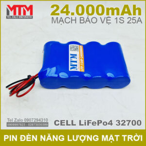 Pin đèn năng lượng mặt trời 3.2V 24Ah MTM 15