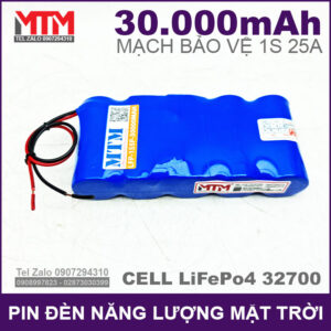 Pin đèn năng lượng mặt trời 3.2V 30Ah MTM 18