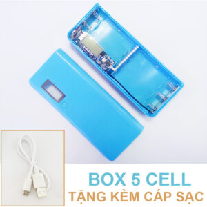 Box sạc pin dự phòng 5 cell 20