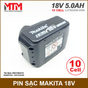 Pin Makita 18V 5.0Ah 10 cell 17