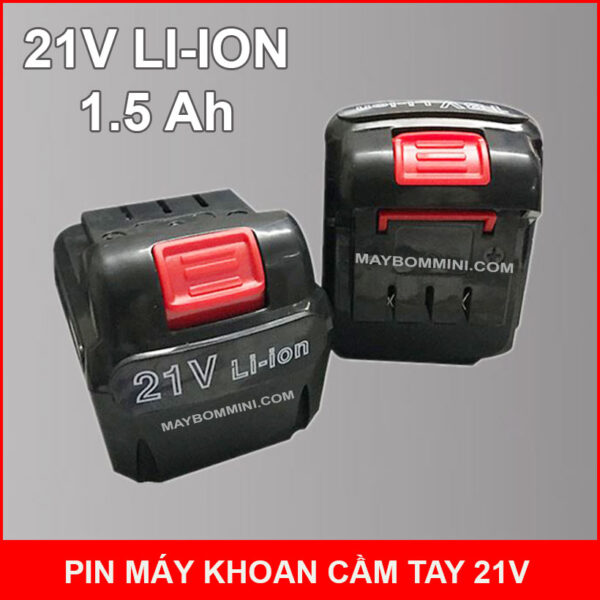 Pin máy khoan súng bắn vít 21V 1.5Ah 5