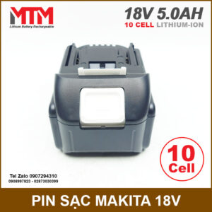 Pin Makita 18V 5.0Ah 10 cell 15