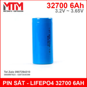 Pin sắt LiFePo4 32700 3.2V 6000mAh 11