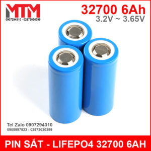 Pin sắt LiFePo4 32700 3.2V 6000mAh 13