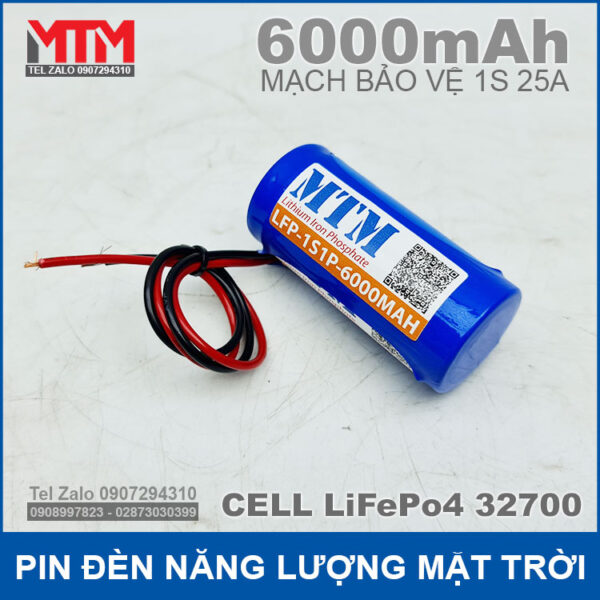 Pin đèn năng lượng mặt trời 3.2V 6Ah MTM 3