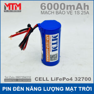 Pin đèn năng lượng mặt trời 3.2V 6Ah MTM 12