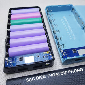 Box sạc pin dự phòng 7 cell 12