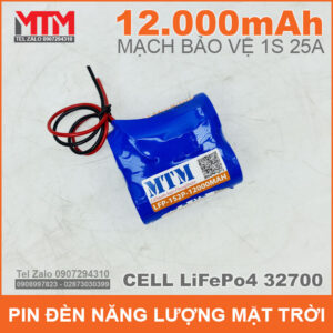 Pin đèn năng lượng mặt trời 3.2V 12Ah MTM 14