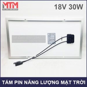 Tấm pin năng lượng mặt trời 18V 30W 15