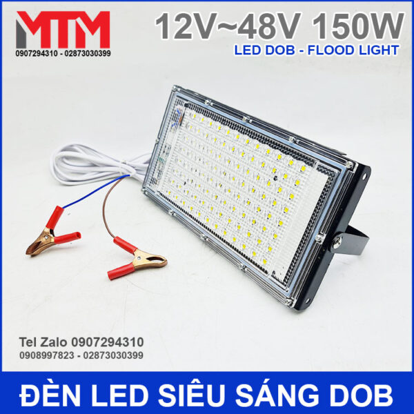 Đèn led siêu sáng 12V 48V 150W DC - Led DOB Flood Light 4