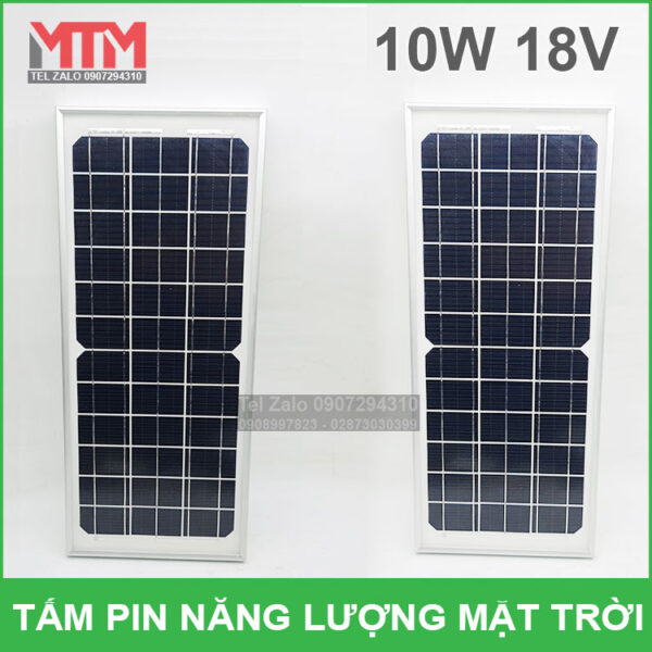 Tấm pin năng lượng mặt trời 18V 10W chính hãng 8