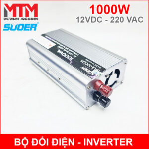 Bộ inverter 12V ra 220V 1000W SUOER SAA-1000A 17