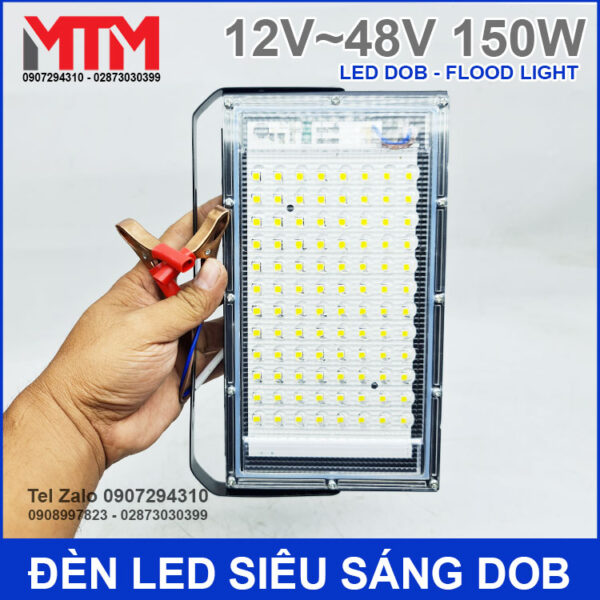 Đèn led siêu sáng 12V 48V 150W DC - Led DOB Flood Light 5