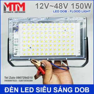 Đèn led siêu sáng 12V 48V 150W DC - Led DOB Flood Light 15