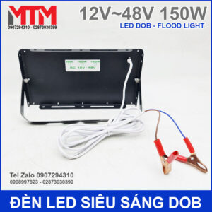 Đèn led siêu sáng 12V 48V 150W DC - Led DOB Flood Light 16