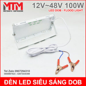 Đèn led siêu sáng 12V 48V 100W DC - Led DOB Flood Light 13