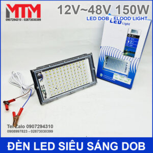 Đèn led siêu sáng 12V 48V 150W DC - Led DOB Flood Light 18