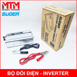 Bộ inverter 12V ra 220V 1000W SUOER SAA-1000A 13