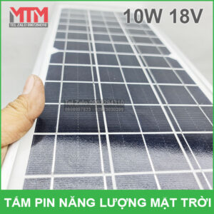 Tấm pin năng lượng mặt trời 18V 10W chính hãng 12