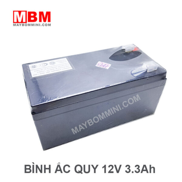 12v 3.3ah ac quy