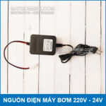 Ban adaptor 220V ra 24v cho may phun suong