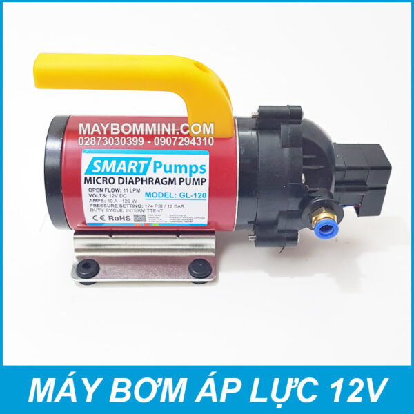 Ban may bom ap luc mini 12V 120W Smartpumps GL 120