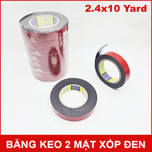 Bang keo 2 mat xop den 24x10yard