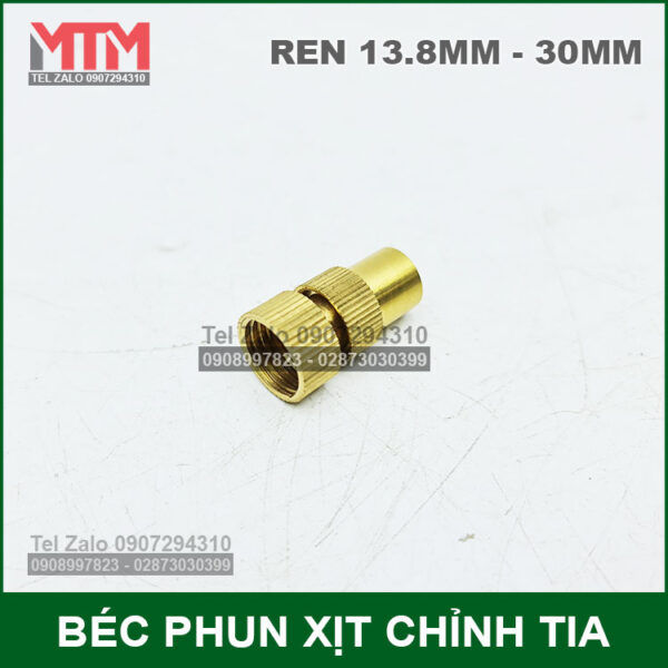 Bec phun xit chinh tia 30mm gia re