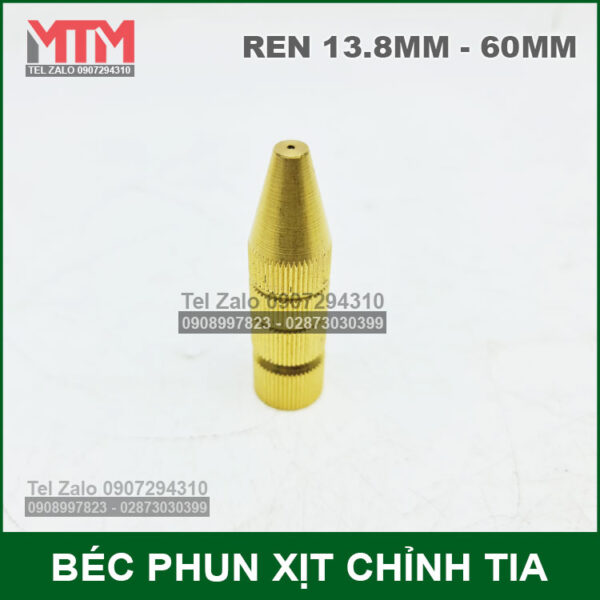 Bec phun xit chinh tia 60mm cao cap