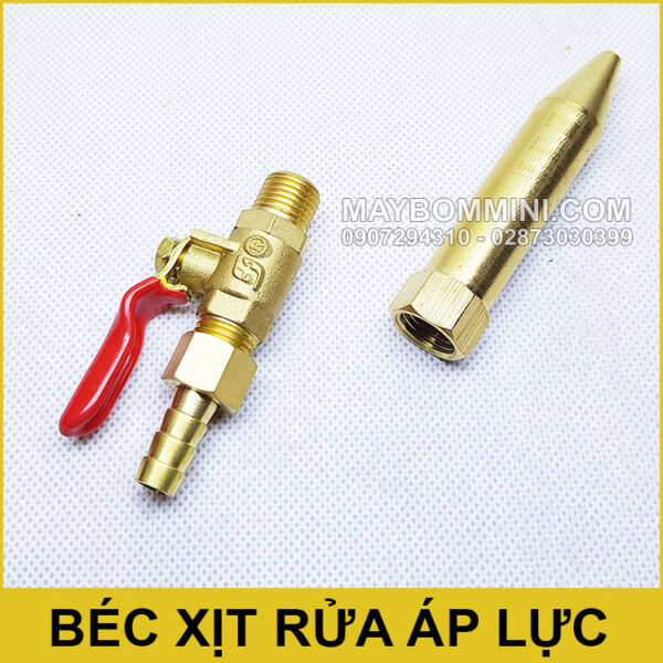 Bec rua xe 80mm va khoa nuoc taiwan