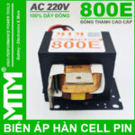 Bien ap han cell pin 800E dong thanh