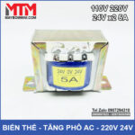 Bien ap tang pho 24Vx2 5A