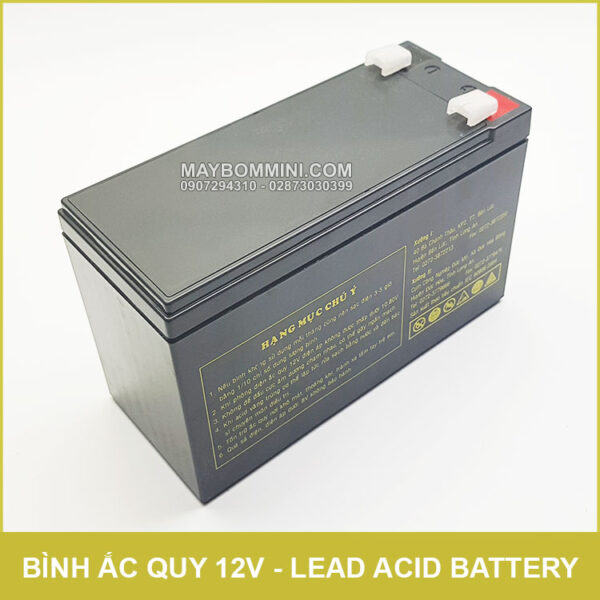 Binh ac quy kho 12V LONG