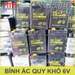 Binh ac quy kho 6v 5ah Globe