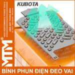 Binh phun thuoc tru sau deo vai phun khu khuan tuoi cay Kubota 20L