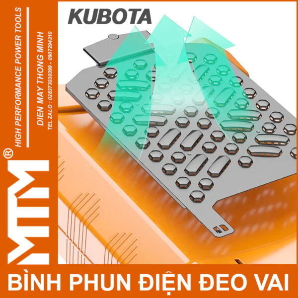 Binh phun thuoc tru sau deo vai phun khu khuan tuoi cay Kubota 20L
