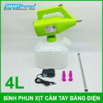 Binh phun tuoi cay cam tay bang dien 4L Smartpumps
