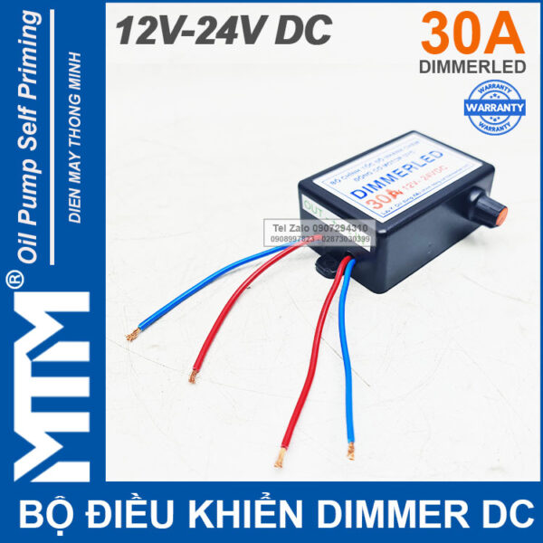 Bo dieu khien dimmer DC 12v 24v 30A