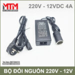Bo doi nguon 220v ra 12v 4A 48W tau thuoc la