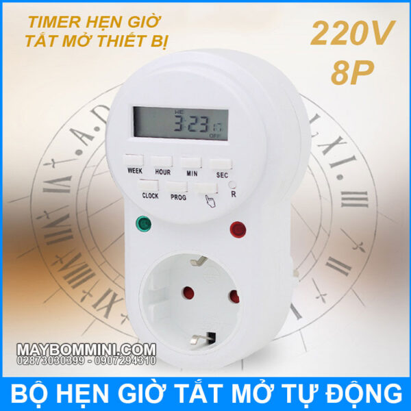 Bo hen gio tat mo tu dong may phun suong