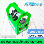 Bo may bom ap luc mini 12V 120W tien loi