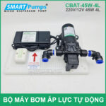 Bo may bom ap luc tu dong 12v 45w 4l CBAT 45w4l Smartpumps