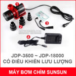 Bo may bom chim co dieu khien luu luong