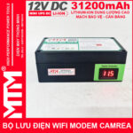 Bo nguon du phong wifi modem camera 12V