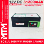 Bo nguon du phong wifi modem camera 12V USB