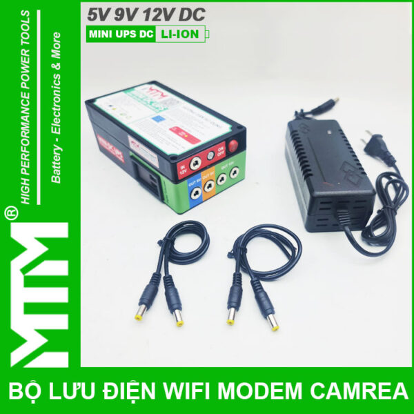 Bo nguon du phong wifi modem camera USB 5V 12V 5A su dung