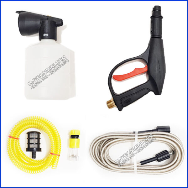 Bo phu kien may xit rua xe ap luc cao Lazio 2000W